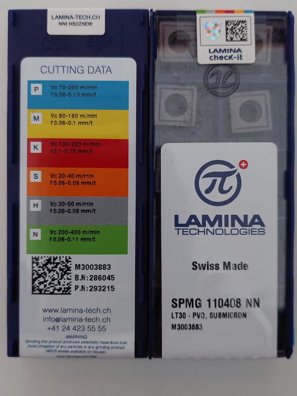 Pločice  SPMG 110408 NN LT30