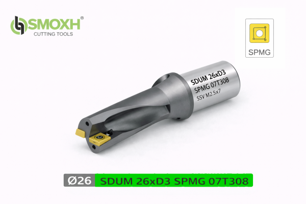 Burgija SDUM 26XD3 SPMG 07T308